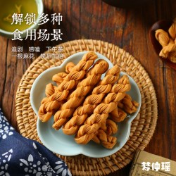 梦仲瑶 蟹黄味黄油千层麻花 400g*1袋
