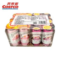 宾得宝 含气果汁饮料罐装组合装 200ml*12罐