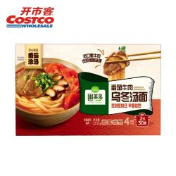 圃美多 番茄牛肉乌冬汤面 303g*4袋
