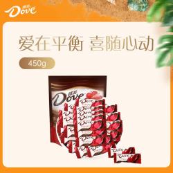 德芙 香浓黑巧克力6克散糖450g婚庆喜糖小零食糖果
