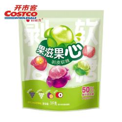 果滋果心 剥皮软糖混合装 1kg*1袋