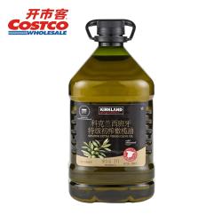 科克兰 西班牙特级初榨橄榄油 3L*1桶