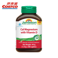 Jamieson 钙镁D片 300片*1瓶