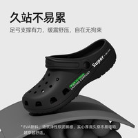 利达妮 厚底手术室洞洞鞋男士夏季2026新款防臭防滑开车凉拖凉鞋男款外穿