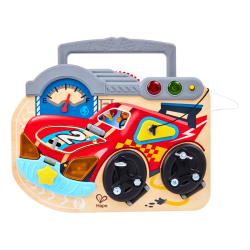 Hape 早教认知 赛车手忙碌板 3-6Y
