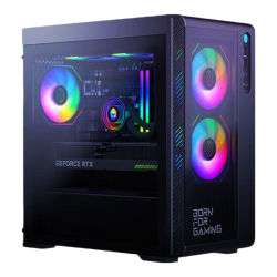 雷神 黑武士·猎刃Pro i9-14900HX RTX5060Ti 16GB 512GB 台式机
