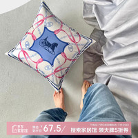若奈 OLD C@LINE 凯旋飘带丝绸感抱枕腰枕 48x48cm 罕见配色