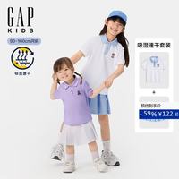 Gap 女童夏季款吸湿速干短袖短裙套装774580