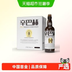 辛巴赫 大金精酿啤酒 12.8°P原麦汁浓度 柑橘果香 整箱700ml×6瓶