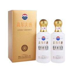 茅台 高尔夫酒 53度 酱香型白酒 500ml*2瓶