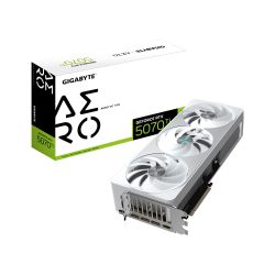 技嘉 计算机图形卡 gv-n507taero oc rtx5070ti 超频版 白色 16GB