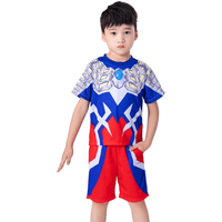 ULTRAMAN 赛罗奥特曼 速干透气 130cm 男童短袖T恤套装