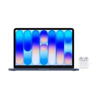 Apple 蓝色笔记本电脑MHFG4CH/A_AirPods组套