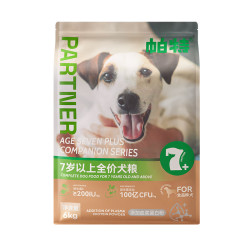 帕特 7岁以上大龄狗粮专研粮方全价犬粮老年狗粮双效抗衰 6kg