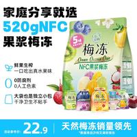 溜溜梅 天然梅冻 NFC果浆 520g 5味混合装