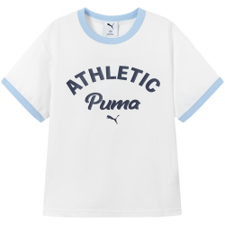PUMA 凉感 本白 165 儿童短袖T恤