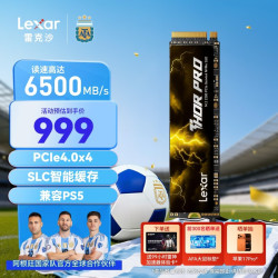 雷克沙 THOR PRO 雷神系列 NVMe M.2 固态硬盘 1TB（PCI-E 4.0）