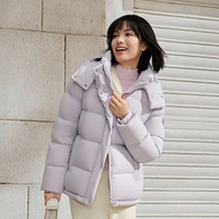 波司登 白月光 女子短款收腰弹力保暖羽绒服