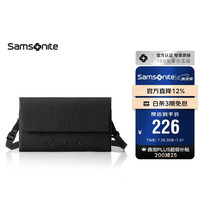 新秀丽 NX5*94003 男士单肩斜挎包 黑色
