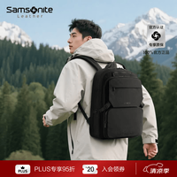 新秀丽 NX5*09001 15.6英寸商务双肩包 黑色