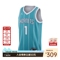 NIKE 黄蜂队拉梅洛鲍尔SW球迷版球衣 XL 运动背心