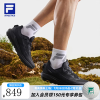 FILA BOA雪狼3+ 户外跑鞋 黑-BK 41