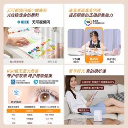 雷士 全光谱护眼灯客厅吸顶灯复古美拉德中古风卧室新中式灯具普罗旺斯