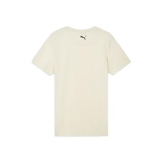 PUMA 639544 纯棉圆领 雪白色 XL 运动T恤