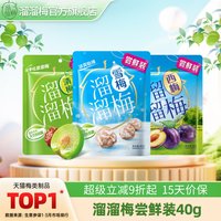 溜溜梅 话梅西梅雪梅清梅酸梅子办公室休闲零食小吃40g