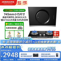 老板 油烟机21A5H侧吸式升级款抽油烟机家用大吸力免拆洗吸油烟机小户型换装小尺烟机寸