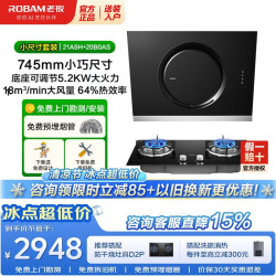 老板 油烟机21A5H侧吸式升级款抽油烟机家用大吸力免拆洗吸油烟机小户型换装小尺烟机寸