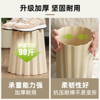 爱丽思 波型花盆 PP材质 5号浅米色（口径13.3cm）