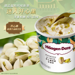 哈根达斯 开心果奶霜冰淇淋  香脆醇香 桶装 420ml