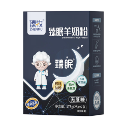臻牧 臻眠羊奶粉 核桃肽益生菌 独立条装175g