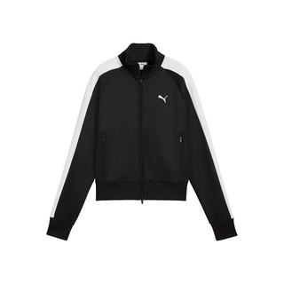PUMA 631965 复古立领修身 黑色 S 运动夹克