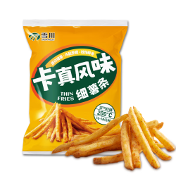 Snow Valley 卡真风味细薯条 500g