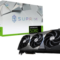 今日必买：微星 RTX 5080 16G SUPRIM SOC 游戏显卡 16GB GDDR7 256位 三风扇 DP2.1a HDMI2.1b