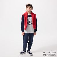 优衣库 童装男童女童高弹力快干运动长裤裤子卫裤483453