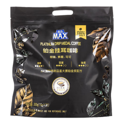 盒马 铂金咖啡豆 挂耳咖啡 100%阿拉比卡豆  挂耳咖啡 10g×30袋 中深烘焙