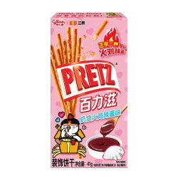 格力高 三养奶油火鸡辣酱味夹心饼干棒