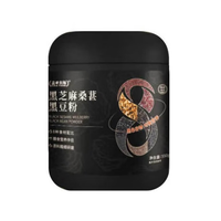 盖亚农场 黑芝麻桑葚黑豆粉 550g*1罐