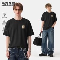 马克华菲 重磅冰感棉短袖T恤