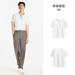 森马 男士短袖T恤 10-1925100198