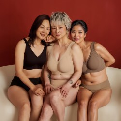 染岸 无痕中年女性文胸 R5W576