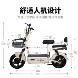 驰小虎 电动自行车 & 吉祥虎新国标 &电动车电动自行车48V20Ah电池长续航