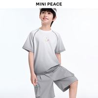 Mini Peace MINIPEACE太平鸟童装男童运动短袖T恤透气渐变夏装