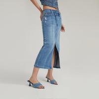 Levi's 女士冰薄荷面料半身裙