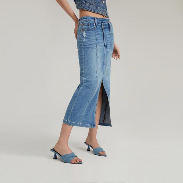 Levi's 女士冰薄荷面料半身裙