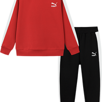 PUMA 彪马 儿童加绒针织套装