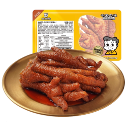 周黑鸭 虎皮凤爪 黑鸭味 110g/170g/245g 零食
